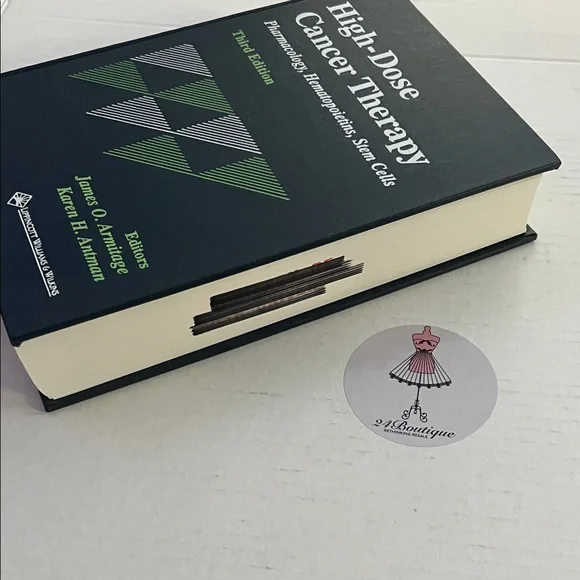 High Dose, Cancer Therapy, Pharmacology, Hematopoietins Stem Cells Third Edition